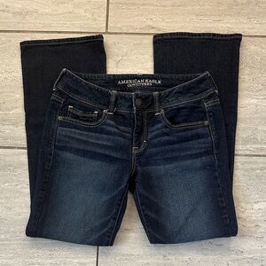 American Eagle Outfitters Women's Deep Indigo Bootcut Jeans